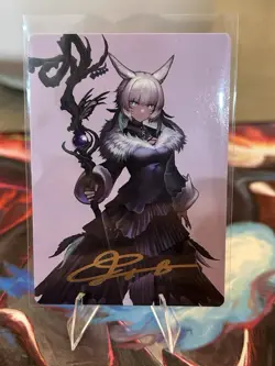 Y'shtola, Night's Blessed (53) (Gold Signature) Art Series: Final Fantasy - Image 1