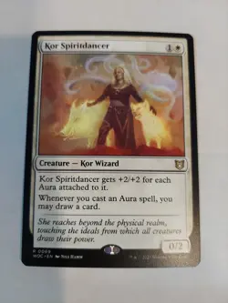 Kor Spiritdancer Commander: Wilds of Eldraine Regular - Image 1