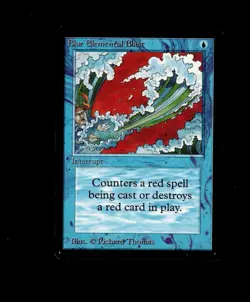 Magic the Gathering BLUE ELEMENTAL BLAST Beta MTG - Image 1