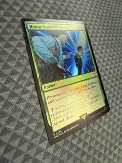 MTG Heroic Intervention #0233 Foil Rare Universes Beyond: Doctor Who (WHO) - Image 3