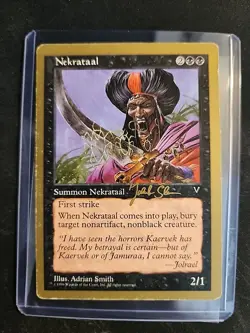 Nekrataal - World Championship Decks 1998 - MTG Magic - Black Creature - Image 1