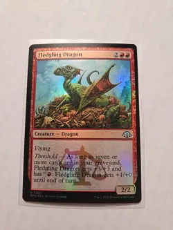 Fledgling Dragon (Foil) - Modern Horizons 3 - LP - Uncommon - Creature - MTG - Image 1
