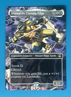 Leonardo, Cutting Edge (Borderless) Teenage Mutant Ninja Turtles Regular - Image 1