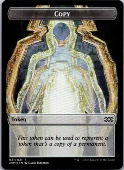 Copy Token T Foil Double Masters 31 LP-NM - Image 1