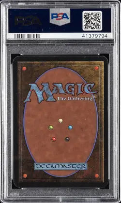 1993 MAGIC: THE GATHERING LIMITED EDITION ALPHA UNHOLY STRENGTH PSA 8 - Image 2