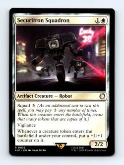 #23 2024 Fallout PIP ( Securitron Squadron Commander RARE - Image 1