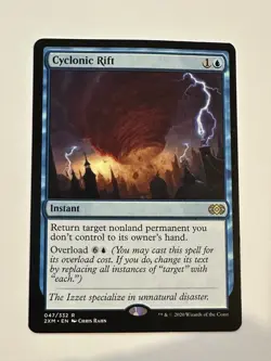 MTG Cyclonic Rift NM Regular Double Masters - Image 1