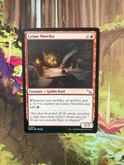 1x Crime Novelist NM Eng MTG - Murders Karlov Manor - Image 1