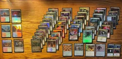 MTG 50 Foil Lot: Hybrid Rares, Hybrid land, Artifacts - Magic The Gathering Foil - Image 1