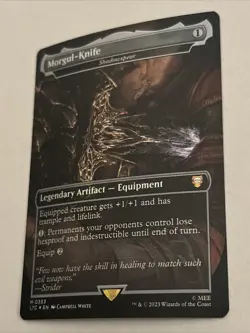 1x Morgul-Knife (Shadowspear) (353) ~~ Borderless - Foil NM-Mint, English Comman - Image 2