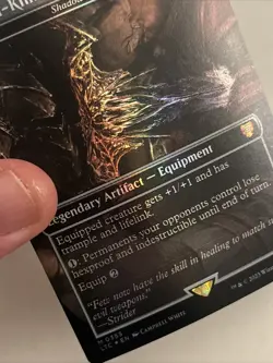 1x Morgul-Knife (Shadowspear) (353) ~~ Borderless - Foil NM-Mint, English Comman - Image 3