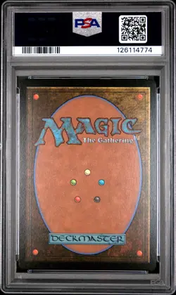 2025 MTG FINAL FANTASY COMMANDER SURGE FOIL #0295 HELLKITE TYRANT PSA 9 - Image 2