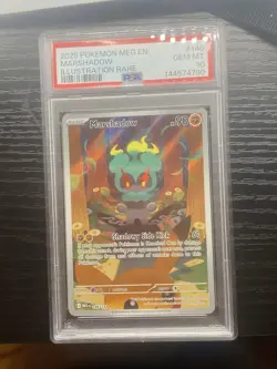 PSA 10 Mega Evolution Marshadow Illustration Rare Pikachu Pokemon Card - Image 1