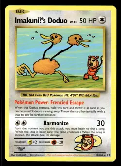 Pokemon TCG Evolutions #112/108 ImakuniU's Doduo LP+ - Image 1