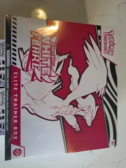 Pokemon Scarlet & Violet White Flare Elite Trainer Box and 3 Booster Bundles New - Image 2