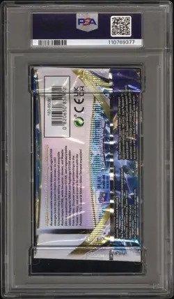PSA 10 Gem Mint Pokemon Sword & Shield Silver Tempest Lugia Art Booster Pack - Image 2