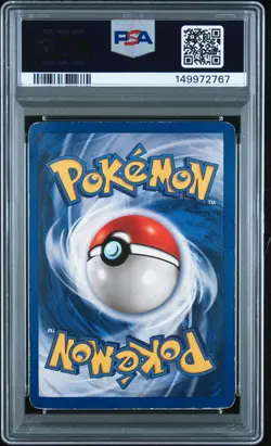 1999 POKEMON BASE SET UNLIMITED #4 CHARIZARD-HOLO PSA 1 - Image 2