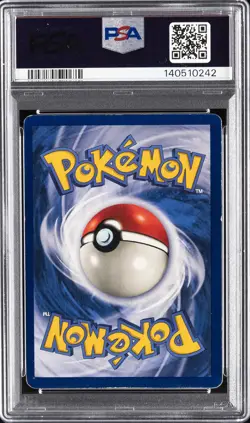 1999 POKEMON BASE SET 1ST EDITION #8 MACHAMP-HOLO PSA 5 - Image 2