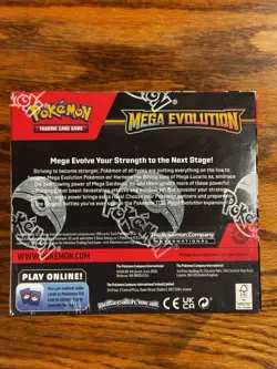 Pokemon 2025 Mega Evolution Base Booster Box Enhanced W Promo TCG Sealed - Image 3