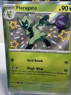 Pokemon TCG Meowscarada EX SVP076 SVP077 SVP 078 Promo Set Paldean Fates NM - Image 4