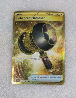 Enhanced Hammer 224/167 NM/M TWM SV Twilight Masquerade Gold Pokemon TCG - Image 1