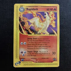 Pokemon Rapidash Wizards Black Star Promo 51 LP - Image 2