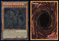 The Winged Dragon of Ra (Ghost Rare) LED7-EN000 Ghost Rare 1st Edition Yu-Gi-Oh - Image 3