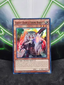 Yugioh Ghost Ogre & Snow Rabbit CT13-EN012 Super Rare LP - Image 1