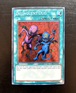 Delinquent Duo LCKC-EN101 - Secret Rare - Legendary Collection Kaiba - NM - Image 2