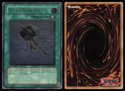 Lucky Iron Axe (UTR) FOTB-EN037 Ultimate Rare 1st Edition Yu-Gi-Oh - Image 3