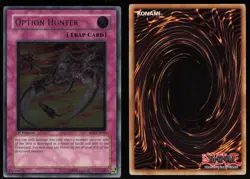 Option Hunter (UTR) SOI-EN058 Ultimate Rare 1st Edition Yu-Gi-Oh - Image 3