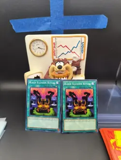 2X BLACK ILLUSION RITUAL LDS1-EN048 1ST EDITION - Image 1