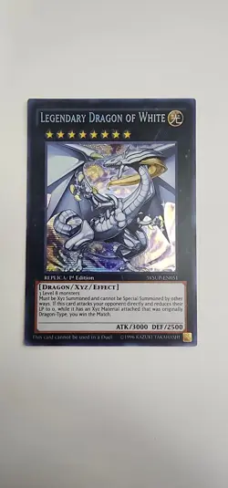 Legendary Dragon of White WSUP-EN051 World Superstars Yu-Gi-Oh 1st Edition NM - Image 1