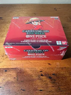 One Piece OP-13 TCG Carrying On His Will Booster Box English SEALED 1st Print - Image 2