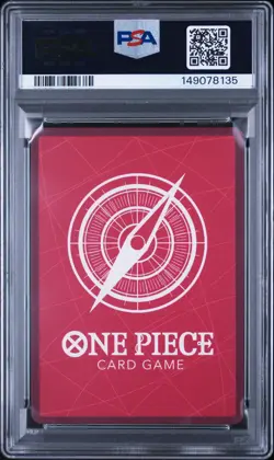 2022 ONE PIECE OP01-ROMANCE DAWN ALTERNATE ART-ERRATA MONKEY D. LUFFY PSA 10 - Image 2