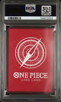2022 ONE PIECE JAPANESE OP01-ROMANCE DAWN ALTERNATE ART #001 RORONOA ZORO PSA 10 - Image 2
