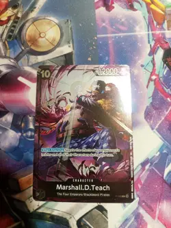 Marshall D Teach Promo P-100 One Piece Event Pack 8 New Four Emperors English - Image 1