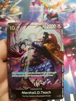 Marshall D Teach Promo P-100 One Piece Event Pack 8 New Four Emperors English - Image 3