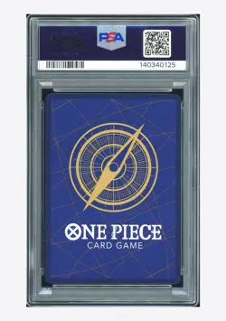 One Piece PSA 10 Shanks SP Alt Art Gold 2025 OP09-004 OP13 3RD ANNIV. JPN - Image 2