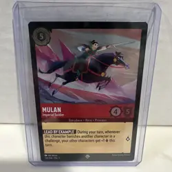MULAN (Super Rare) Cold Foil Disney Lorcana The First Chapter 118 / 204 - Image 1