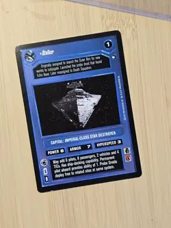 Star Wars CCG Hoth D/S Limited BB Unplayed Card Stalker Star Destroyer - Image 2