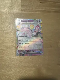 Pokemon TCG Espeon EX Double Rare Prismatic Card 034/131 - Image 1