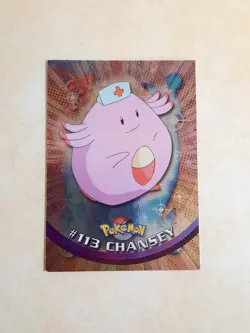Topps Series Chansey #113 -Holo- Pokemon Card. - Image 1
