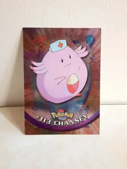 Topps Series Chansey #113 -Holo- Pokemon Card. - Image 2