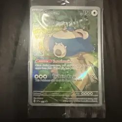 Pokemon TCG Snorlax 051 SV Scarlet & Violet 151 Promo Card Sealed NM/M - Image 1