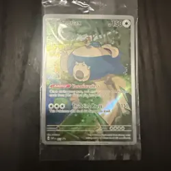 Pokemon TCG Snorlax 051 SV Scarlet & Violet 151 Promo Card Sealed NM/M - Image 2