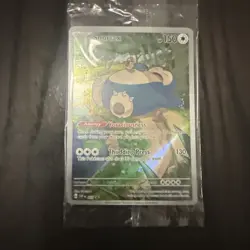 Pokemon TCG Snorlax 051 SV Scarlet & Violet 151 Promo Card Sealed NM/M - Image 3