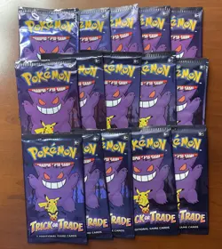 POKEMON TRICK OR TRADE CARD PACKS STILL SEALED Lot Of 15 Packs - Image 1