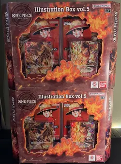 Bandai One Piece Card Game Illustration Box vol. 5 Factory Sealed!! (2 LEFT!!) - Image 1