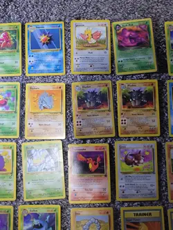 Lot of 46 Vintage WoTC 1999-2000 Pokemon Cards Base Set Fossil Gym Heroes Jungle - Image 4